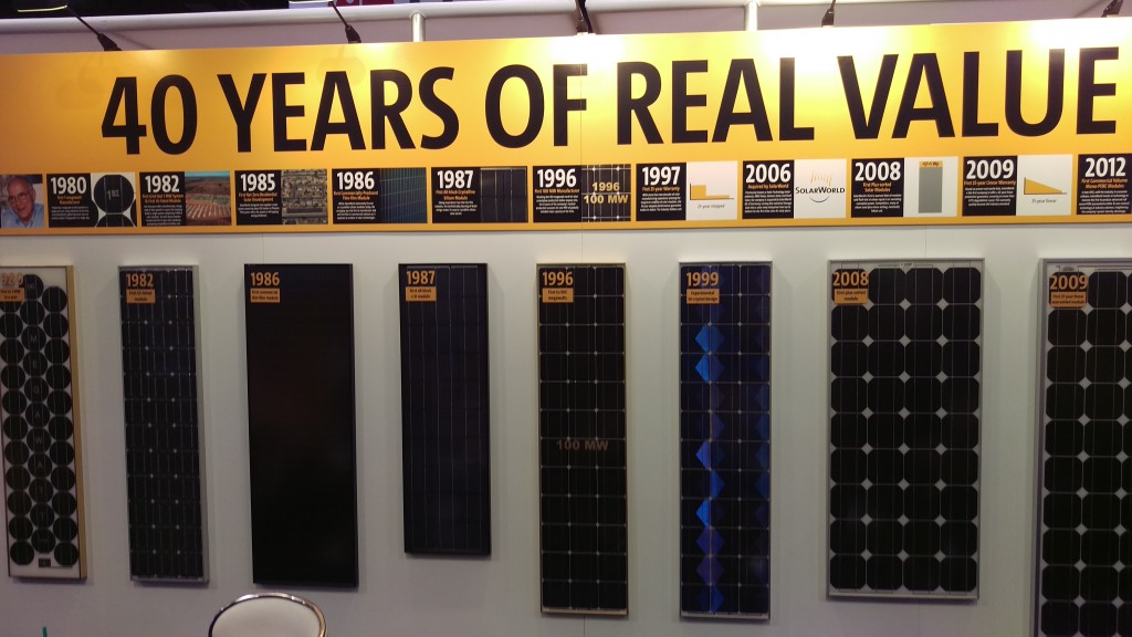 SolarWorld Panel History Exhibit