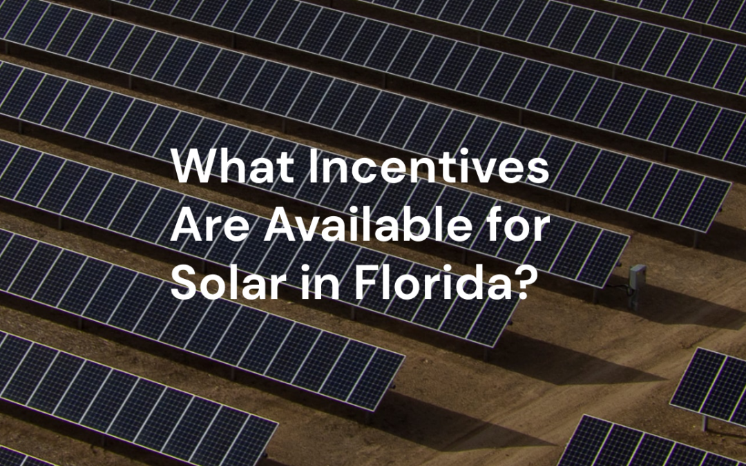 FAQ: What Incentives Are Available for Solar in Florida?