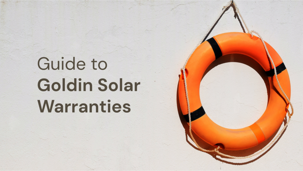 guide to goldin solar warranties