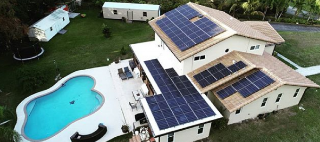 nice photo of solar array in florida