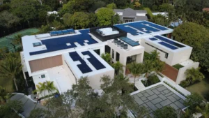 Bal Harbour Solar Aerial Front Angle of Building